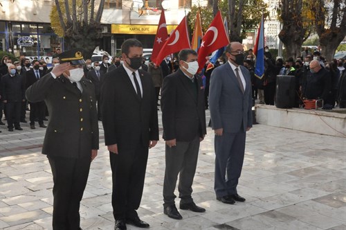 İlçemiz'de 10 Kasım Atatürk'ü Anma Töreni Gerçekleşti