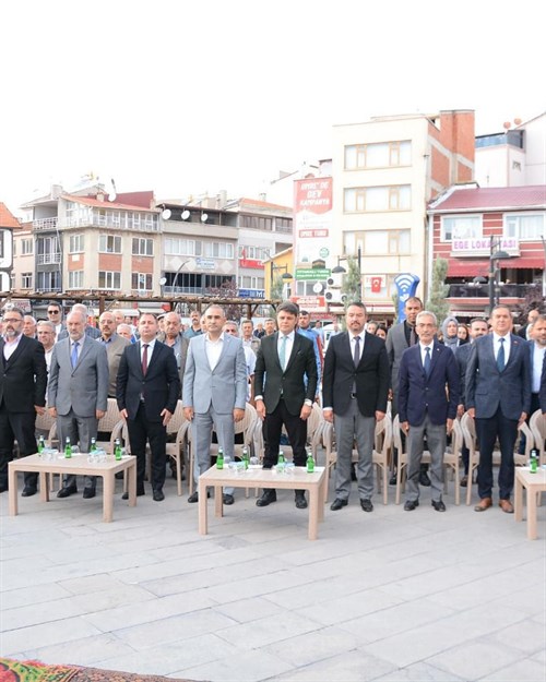 Kaymakamımız Önder Çengel, Geleneksel Ahilik Haftası Etkinliklerine Katıldı.